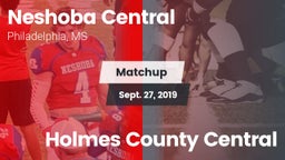Matchup: Neshoba Central vs. Holmes County Central 2019