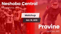 Matchup: Neshoba Central vs. Provine  2019