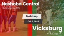 Matchup: Neshoba Central vs. Vicksburg  2020