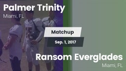 Matchup: Palmer Trinity vs. Ransom Everglades  2017