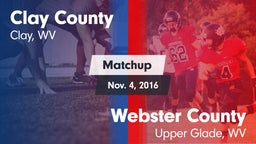 Matchup: Clay County vs. Webster County  2016