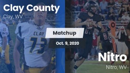 Matchup: Clay County vs. Nitro  2020
