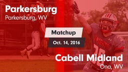 Matchup: Parkersburg vs. Cabell Midland  2015