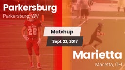 Matchup: Parkersburg vs. Marietta  2017