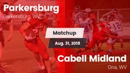 Matchup: Parkersburg vs. Cabell Midland  2018