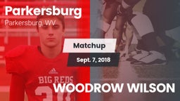 Matchup: Parkersburg vs. WOODROW WILSON 2018