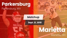 Matchup: Parkersburg vs. Marietta  2018