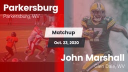 Matchup: Parkersburg vs. John Marshall  2020