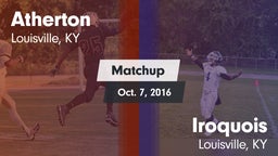 Matchup: Atherton vs. Iroquois  2016