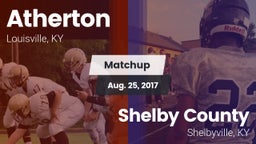 Matchup: Atherton vs. Shelby County  2017