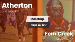Matchup: Atherton vs. Fern Creek  2017