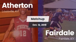 Matchup: Atherton vs. Fairdale  2018