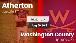 Matchup: Atherton vs. Washington County  2019