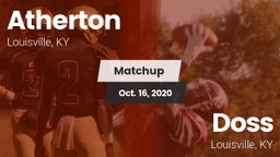 Matchup: Atherton vs. Doss  2020