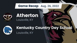 Recap: Atherton  vs. Kentucky Country Day School 2022