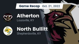 Recap: Atherton  vs. North Bullitt  2022