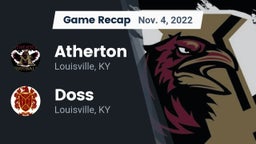 Recap: Atherton  vs. Doss  2022