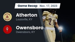 Recap: Atherton  vs. Owensboro  2023