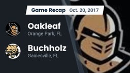 Recap: Oakleaf  vs. Buchholz  2017