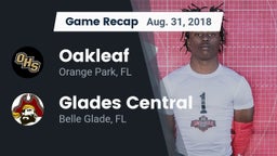 Recap: Oakleaf  vs. Glades Central  2018
