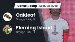 Recap: Oakleaf  vs. Fleming Island  2018
