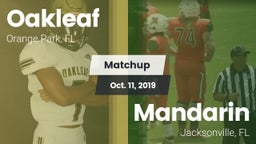 Matchup: Oakleaf  vs. Mandarin  2019