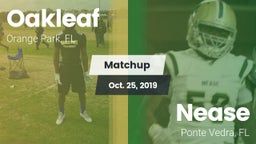 Matchup: Oakleaf  vs. Nease  2019