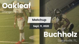 Matchup: Oakleaf  vs. Buchholz  2020
