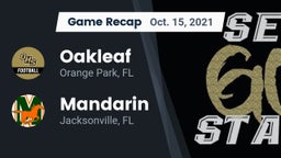 Recap: Oakleaf  vs. Mandarin  2021