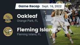 Recap: Oakleaf  vs. Fleming Island  2022