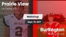 Matchup: Prairie View vs. Burlington  2017