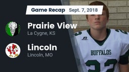 Recap: Prairie View  vs. Lincoln  2018