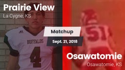 Matchup: Prairie View vs. Osawatomie  2018