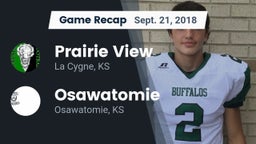 Recap: Prairie View  vs. Osawatomie  2018