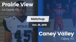 Matchup: Prairie View vs. Caney Valley  2018