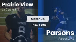 Matchup: Prairie View vs. Parsons  2018