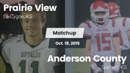 Matchup: Prairie View vs. Anderson County  2019