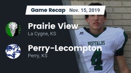 Recap: Prairie View  vs. Perry-Lecompton  2019