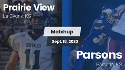 Matchup: Prairie View vs. Parsons  2020