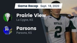 Recap: Prairie View  vs. Parsons  2020