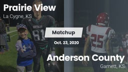 Matchup: Prairie View vs. Anderson County  2020