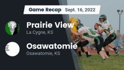 Recap: Prairie View  vs. Osawatomie  2022