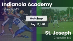 Matchup: Indianola Academy vs. St. Joseph  2017