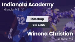 Matchup: Indianola Academy vs. Winona Christian  2017