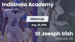 Matchup: Indianola Academy vs. St Joesph Irish  2018