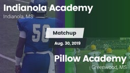 Matchup: Indianola Academy vs. Pillow Academy 2019