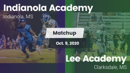 Matchup: Indianola Academy vs. Lee Academy  2020