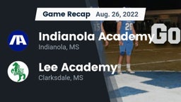 Recap: Indianola Academy  vs. Lee Academy  2022