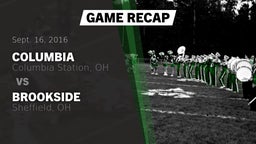 Recap: Columbia  vs. Brookside  2016