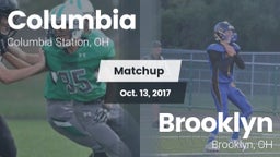 Matchup: Columbia  vs. Brooklyn  2017